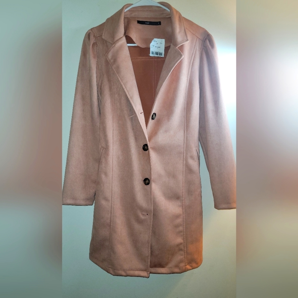 Blush Soft Suede Jacket